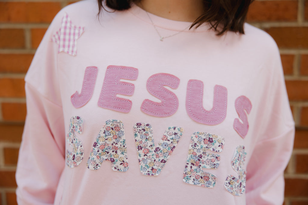 Jesus Saves Patchwork
