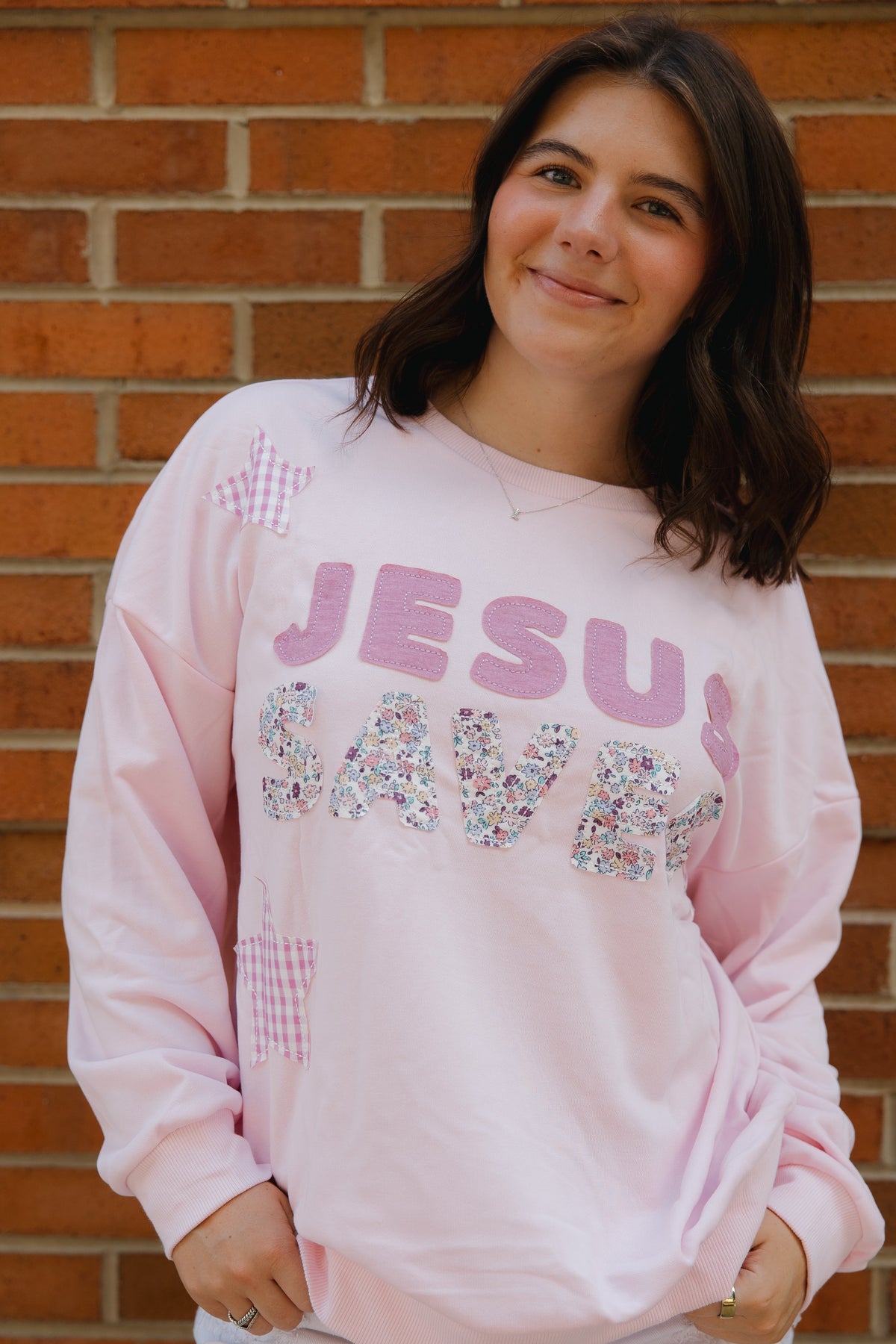 Jesus Saves Patchwork