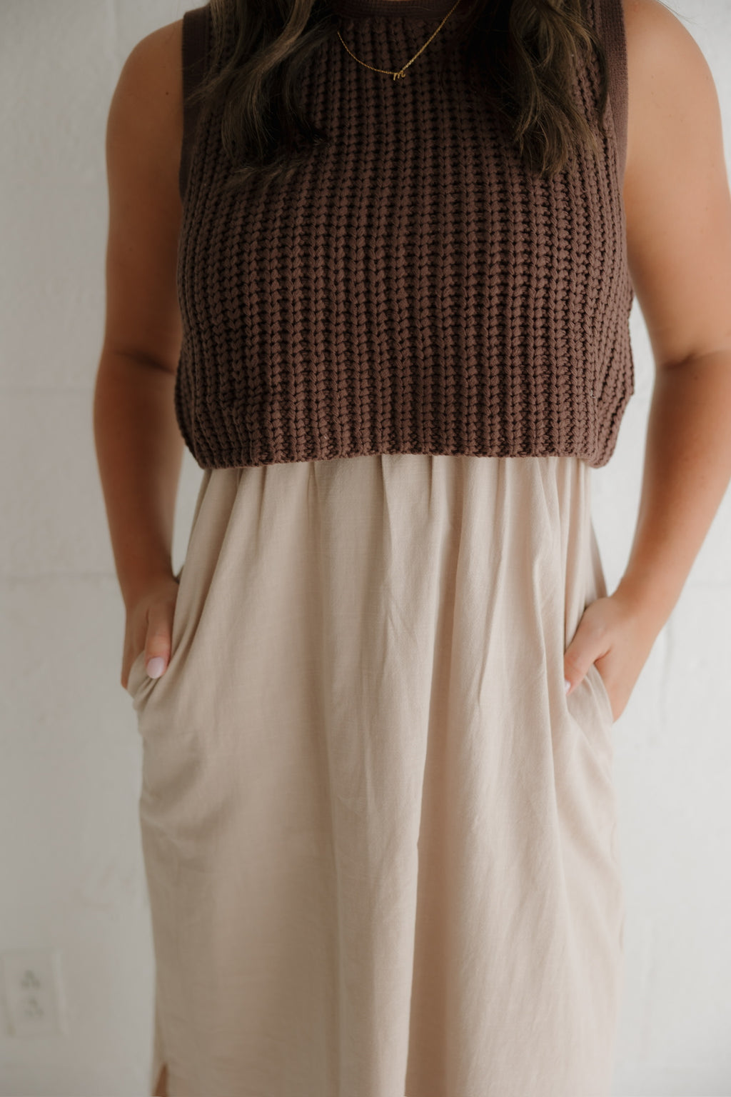 Cozy Charm Midi Dress