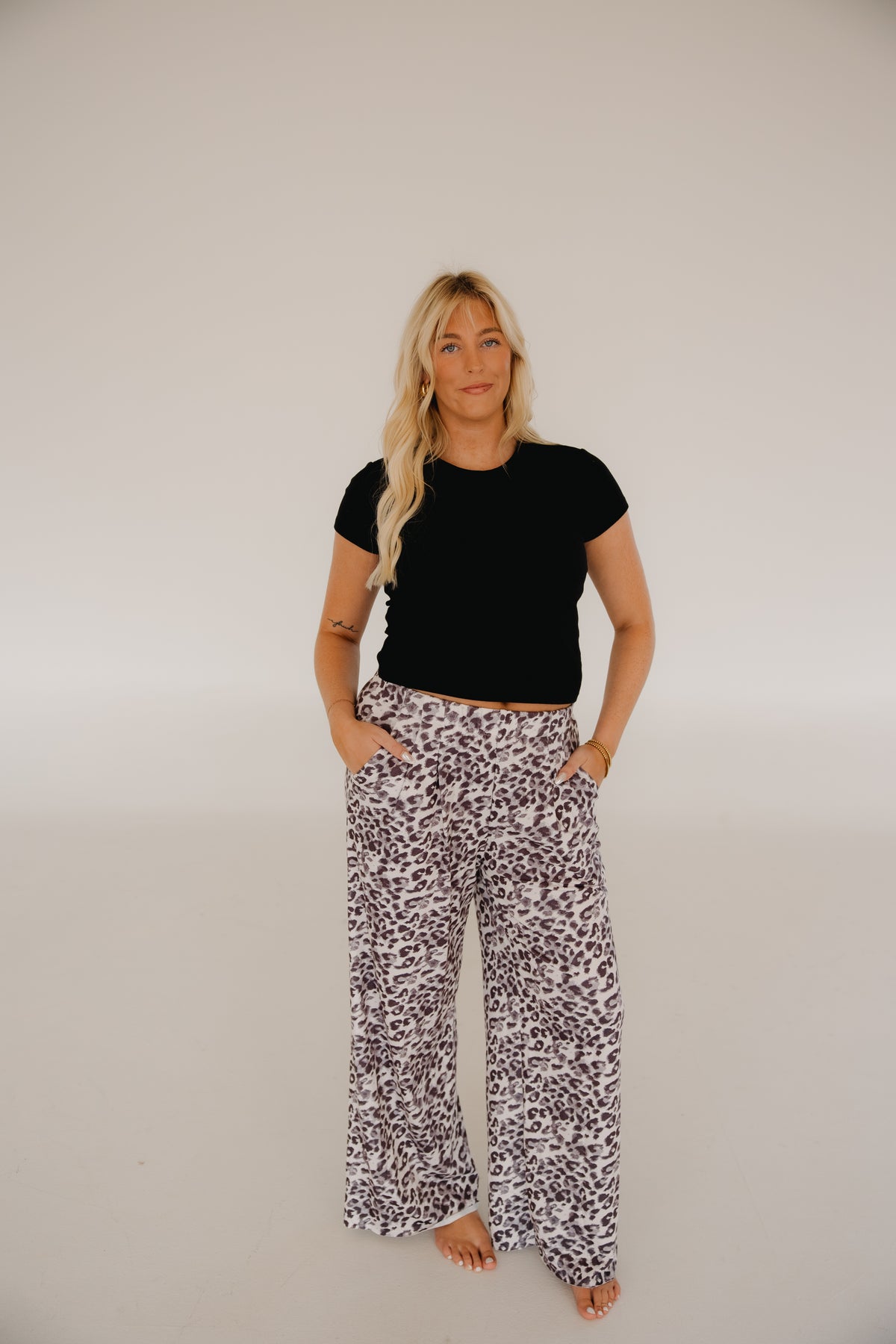 Leopard Print Pants