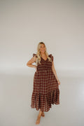 Harvest Plaid Midi