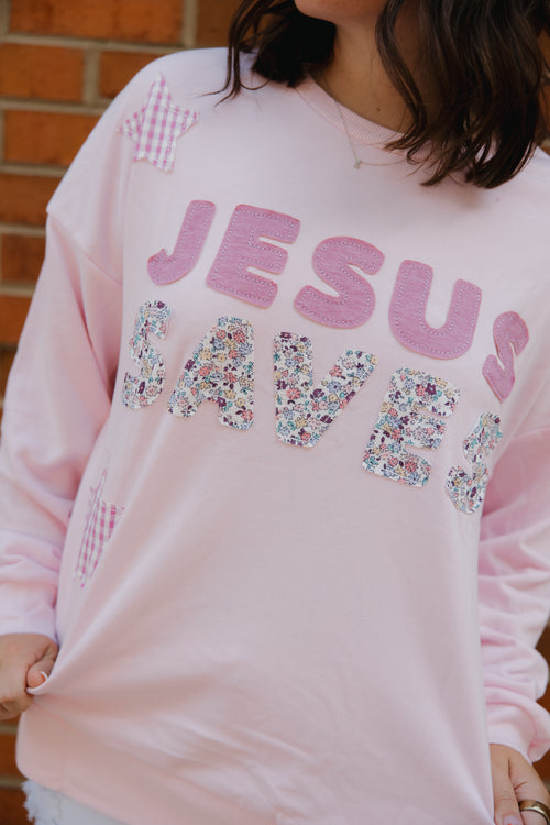 Jesus Saves Patchwork