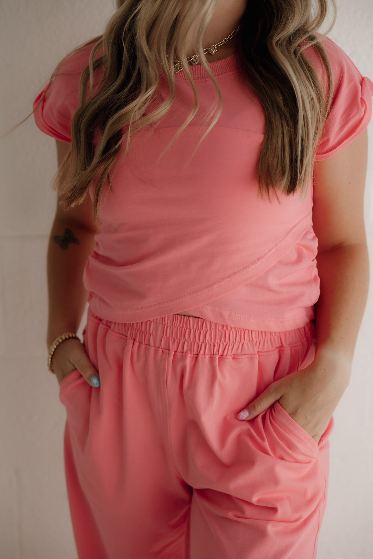 pretty in pink lounge set
